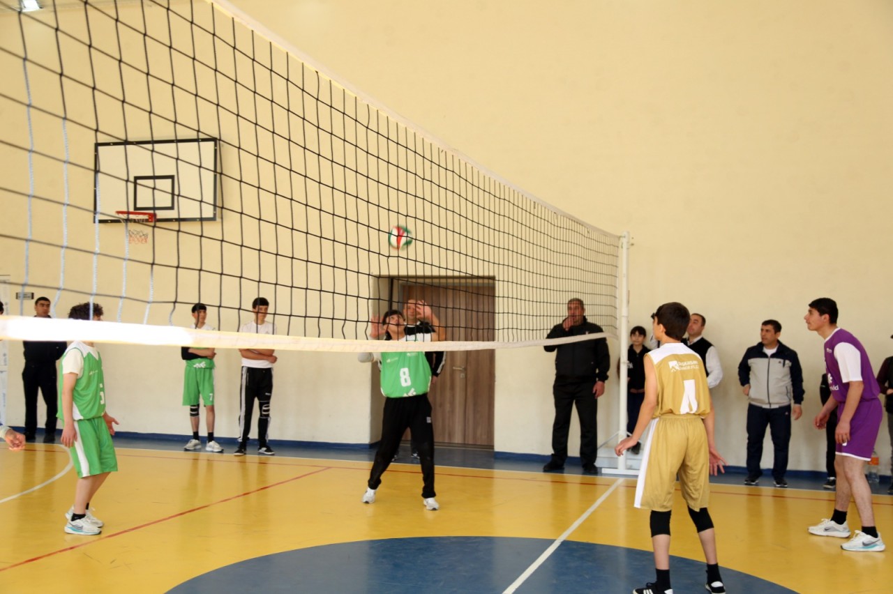Daşkəsən şəhidlərinin xatirəsinə həsr olunan voleybol birinciliyi keçirildi - FOTOLAR